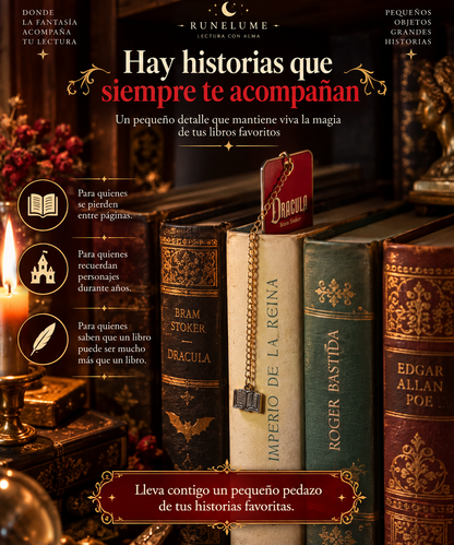 Clásicos del Misterio | Marcapáginas Metálico